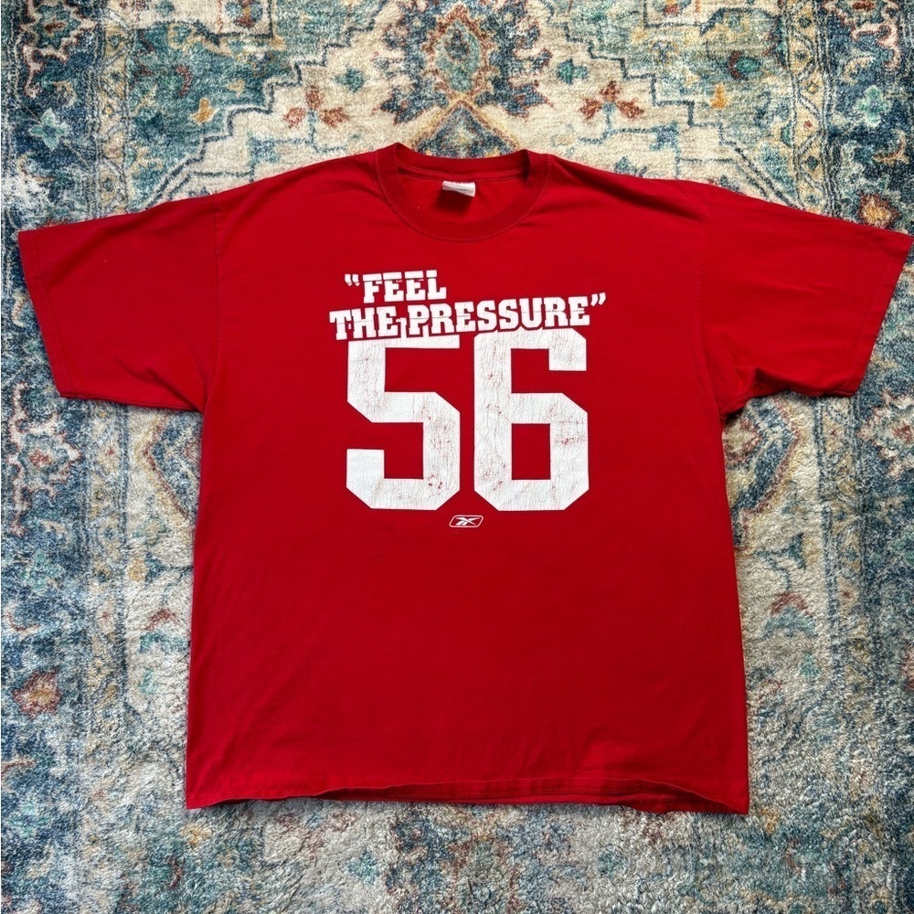Vintage Reebok Champs Lawrence Taylor Promo T-shirt Size XL
